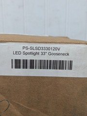 PRO-SOURCE 33" 100-240V LED Spot-Light W/Gooseneck PS-SLSD3330120V