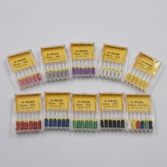 Dental Endo Root Canal Files Hand Use K-Files Stainless Steel 21mm/25mm/31mm