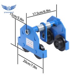 Push Beam Trolley Manual Trolley 1100lbs/0.5 Ton Load 55-135mm Adjustable