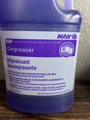 Kay Chemical QSR Heavy Duty Degreaser Food Plant Institutional Cleaner 1 Gal