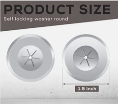 Self-Stick Insulation Pins 3-1/2 Inches (500pcs with 500 Self-Locking Washers)