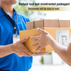 50-4000 Clear Adhesive Packing List Shipping Label Envelopes Pouches 7.5 X 5.5