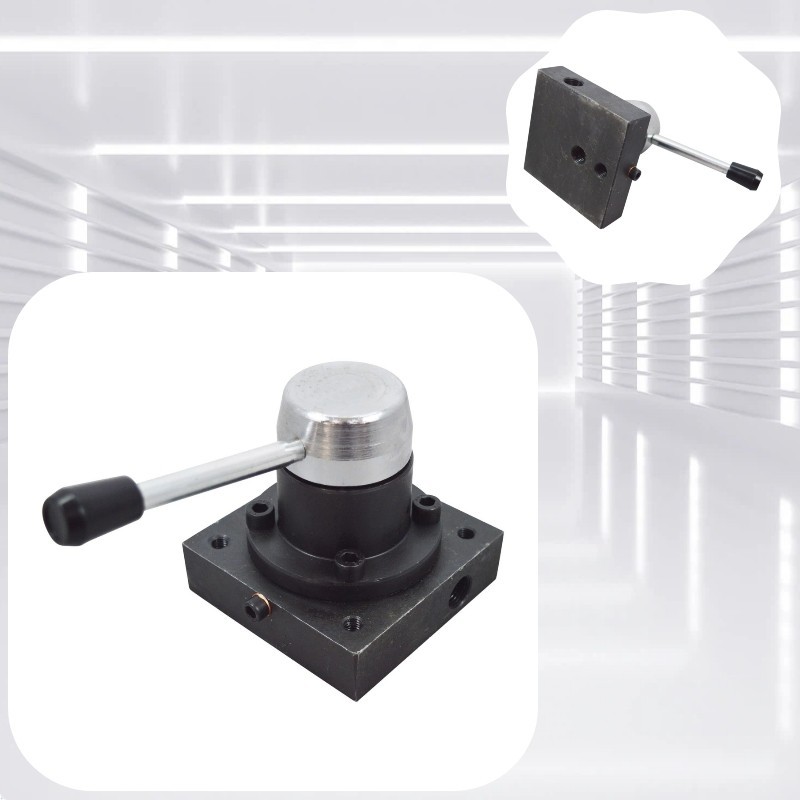 Three-way Four-position Valve Circuit Distributor Iron Material Thread 3/8″ NPT