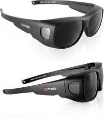 IR 5.0 Welding Glasses, Wrap-around Welding Goggles, Anti-scratch Welding Len…