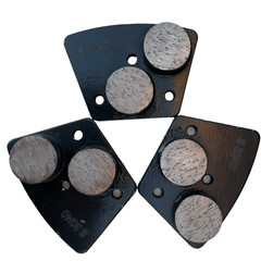 9 Pack Bolt-on Grinders Tooling Grinding Concrete Floor Medium Bond 30 Grit