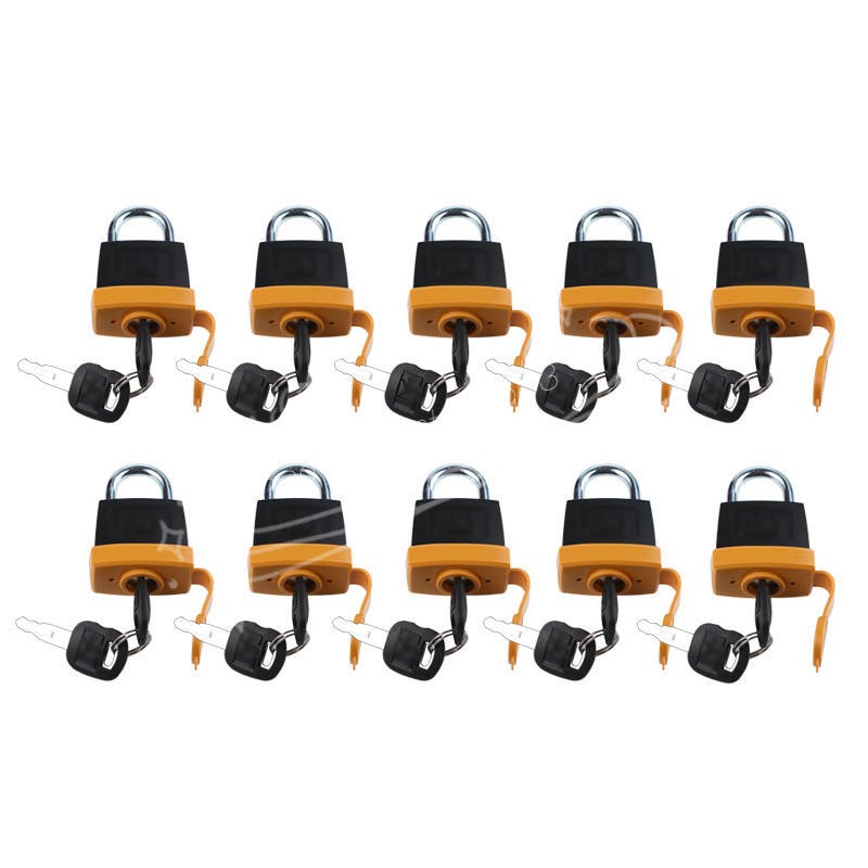 10set 246-2641 Padlock with 2 Key 5P8500 For Caterpillar CAT 5p8500