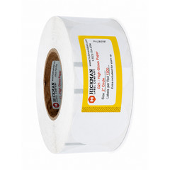 Hickman G21 High Gloss Paper 2″ Circle Labels 1300 Labels/Roll NEW