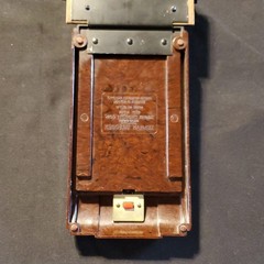 Bakelite Zephyr Autodex Rotary Rotating Address Book Index File