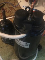 Window AC Unit Compressor QINGAN YZG-A082BY2D2 115V R410A