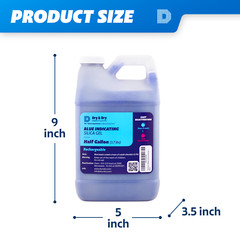 1/2 Gallon Jug Replacement Desiccant Blue Indicating Silica Gel Bead (3.7 LBS)
