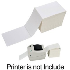 Fanfold 4×6″ Perforated Direct Thermal Address Shipping Labels For Rollo & Zebra