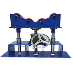 1100LBS Manual Accurate Rolling Support Frame Adjustable Height for Welding