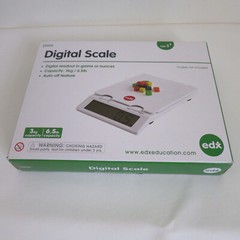 Edxeducation Digital Scale Readout in Grams or Ounces up to 3Kg/6.5Ib