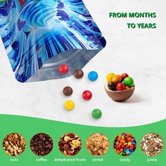 25Sets 3.5g Portion Pouch | Smell-Resistant Foil Bag | Thick Mylar Style