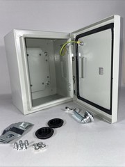 Steel Electrical Box Electrical Enclosure Box 10x8x6” Carbon Steel IP65