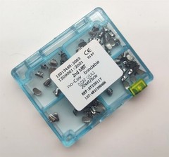 20Set Dental Orthodontic Bondable Buccal Tube 2nd MBT 022 U1/L1 Molar Tubes Mesh