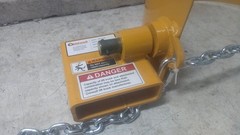 Caldwell FDD-10-55 55 Gal Drum Cap 500 Lb Max Load Cap Steel Drum Lifter