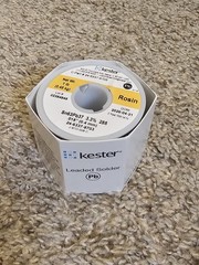 Kester Leaded Solder Wire Rosin Sn63Pb37 3.3% 285 (C PN: 24-6337-9703) Brand New