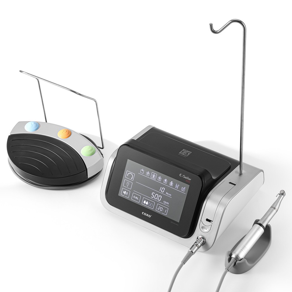 COXO Dental LED Implant Motor Surgical System + 20:1 Contra Angle Handpiece