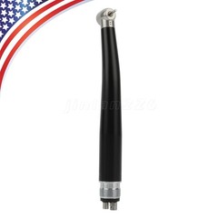 Dental High Speed Handpiece Push Button 4 hole NSK Style Color Black