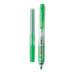 SXS15-K Pentel Handy-line S RT, 1 Highlighter w/ 1 Refill, Bullet, Light Green