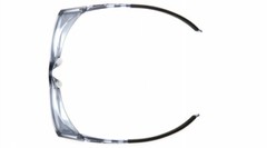 CLEAR Magnifying Protective Reading Safety Glasses FULL READERS +3.0 ANSI Z87+