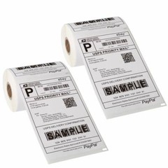 10 Rolls 220 Thermal Shipping Labels 4×6 Compatible 1744907 Dymo 4XL LabelWriter