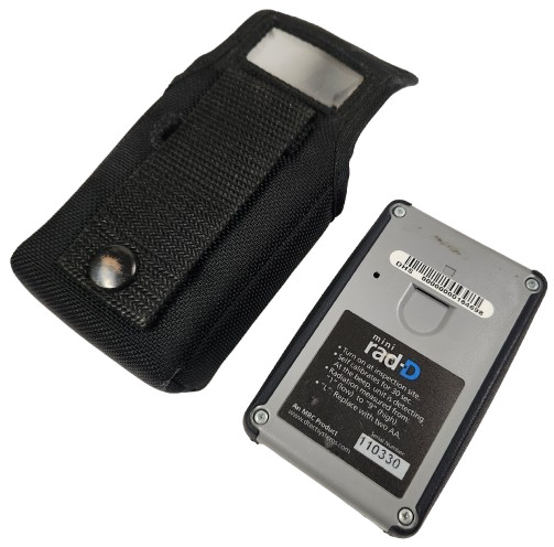 MRC D-tect Systems MiniRad-D Compact Personal Gamma Radiation Detector w/Case
