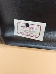 VTG 1984 Master Products MFG Co Model 1325B 3-Hole Punch Heavy Duty Industrial