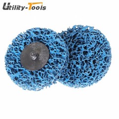 25 Pack 3″ Quick Change Easy Strip and Clean Discs Fit For Paint Rust Blue