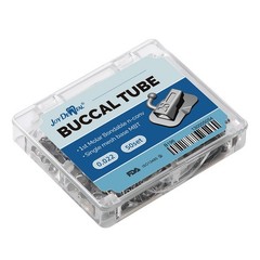 4PCS Dental Orthodontic Buccal Tube Roth .022 1st Molar Bondable Non-convertible