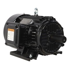 Electric Motor 1800 RPM 184T Frame TEFC 230/460 Volt Severe Duty 5HP 3 Phase