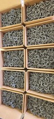 Wire Buckle for Cord Strapping, Phosphate, 3/4″ Heavy Duty (Pack of 100)
