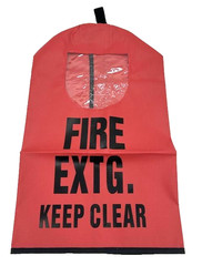 Fire Extinguisher Cover with Window for 10 LB Fire Extinguishers all Brands