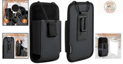 Secure Vertical Carry Pouch for Zebra TC Scanners with Elastic Closure – Grey