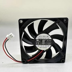 DWPH EFS-08C12M DC12V 0.15A 80*80*15MM 2-wire cooling fan