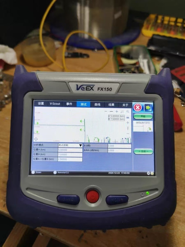 1PCS 100% TEST VeEX FX 150 Via DHL or Fedex #N1800P YF