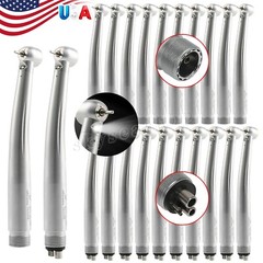 1-10 LED E-Generator Dental High Speed Fiber Optic Handpiece 2Holes 4Holes