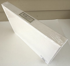 Bigso Box of Sweden Sven Fiberboard Classic Hinged Document Box White