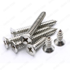 M2 M2.3 M2.5 M3 Stainless Steel Phillips Countersunk Self Tapping Wood Screws