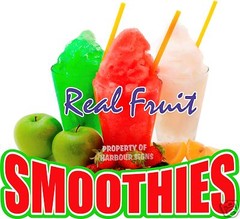 Smoothies Decal 14″ Fresh Fruit Drink Concession Food Truck Vinyl Sticker