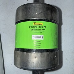 FUSETRON FRN-R-600 600amp 250Volt NIB