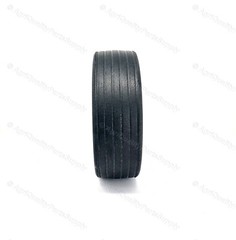 10″x3.25″ Solid Finish Mower Wheel with 3/4″ID $Discount Price with small defect