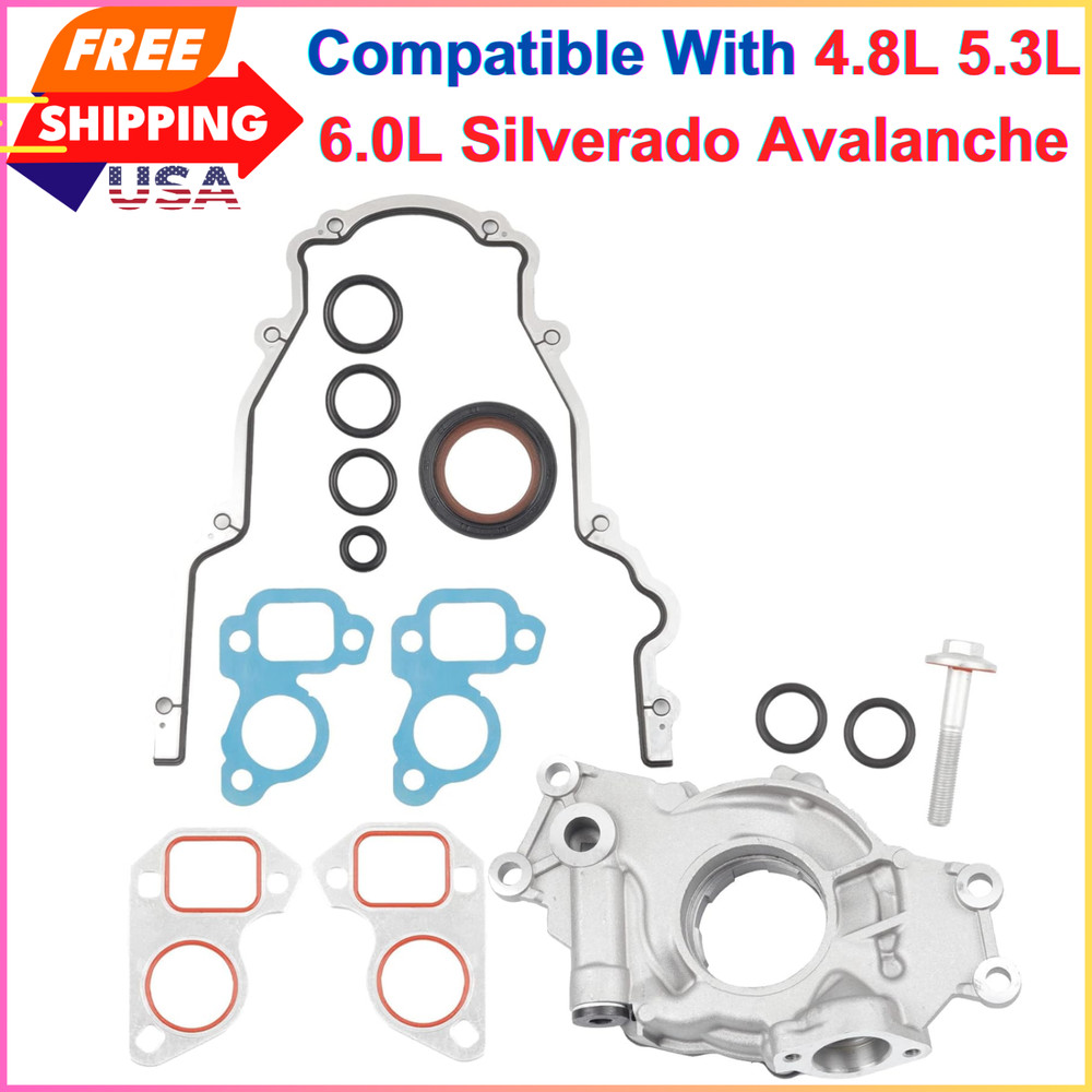 High Volume Melling Oil Pump Kit M295HV For 4.8L 5.3L 6.0L Silverado GMC Yukon