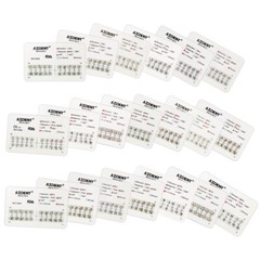 Lot Dental Orthodontic Bracket Brace Elastic Niti Round Arch Wires All Size