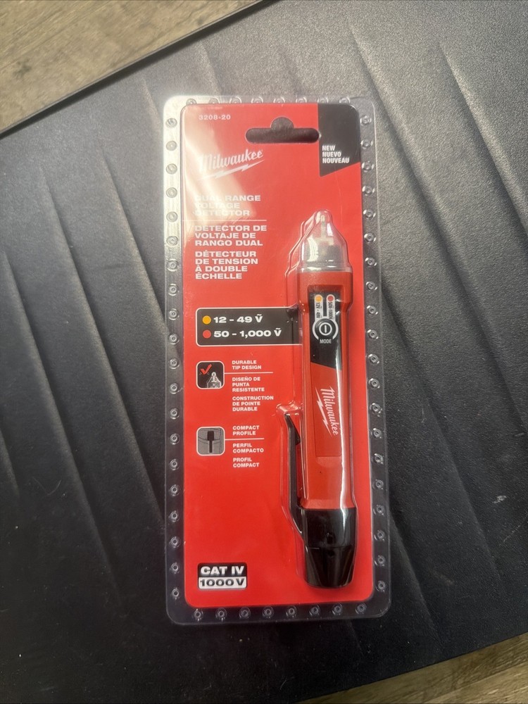 Milwaukee 3208-20 Dual Range Voltage Detector NEW+FREE SHIPPING!!!!!!!!!!