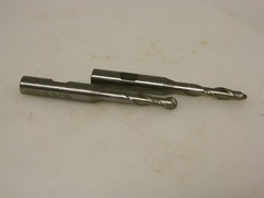 Interstate Ball End Mill 1/4″ Diam 1-1/4″ Length of Cut 4 FL HSS Qty 2 01892165