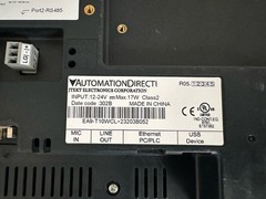 Automation Direct EA9-T10WCL 10″ Color Operator Touchscreen Interface Panel