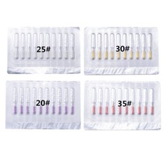 1 Box Dental Nerve Barbed Broaches Endodontic Needles Root Canal 21/25mm #20-#60