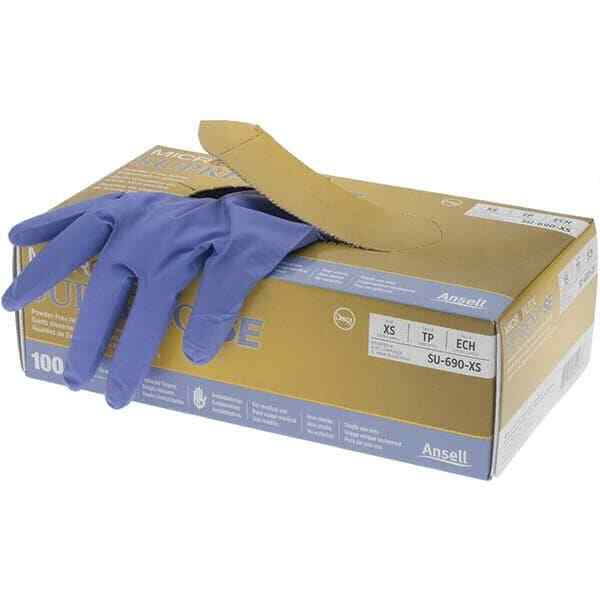 100 Pack Microflex SU-690-XS Disposable Gloves, Nitrile